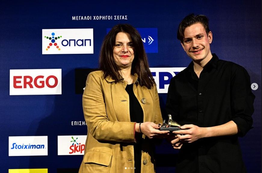 Panagiotis Saltis Greek race walker top athlete award 2024